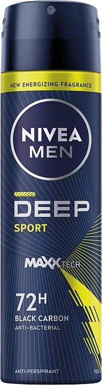 Antiperspirant u spreju za muškarce NIVEA MEN Deep Sport