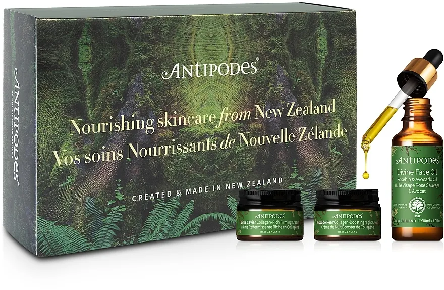 Antipodes Collagen Boost Regime Set (ser/30ml + cr/15ml + cr/15ml)