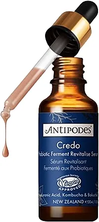Antipodes Credo Probiotic Ferment Revitalise Serum Probiotički revitalizirajući serum za lice