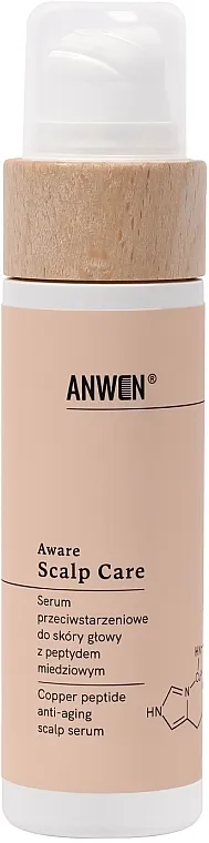 Anwen Aware Scalp Care Coper Peptide Anti-Aging Scalp Serum Serum za kožu glave protiv starenja