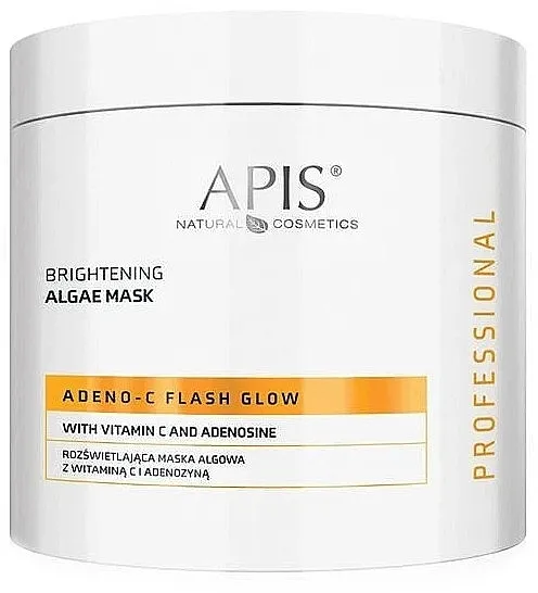 APIS Professional Adeno-C Flash Glow Brightening Algae Mask Osvetljujuća maska od algi sa vitaminom C i adenozinom