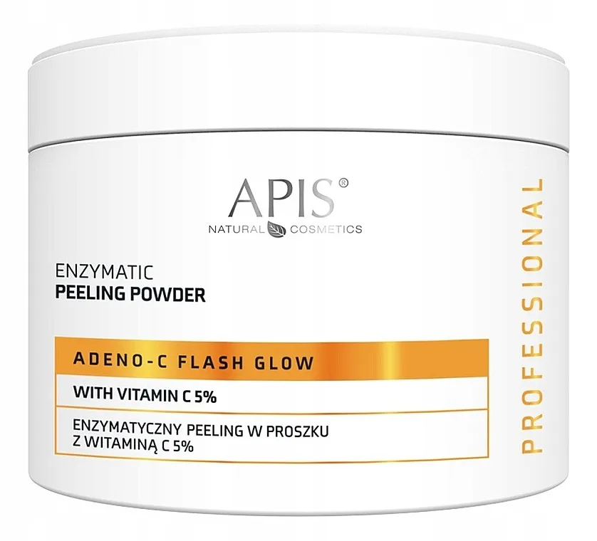 APIS Professional Adeno-C Flash Glow Enzymatic Peeling Powder Enzimski piling u prahu sa vitaminom C