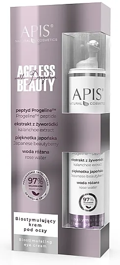 APIS Professional Ageless Beauty With Progeline Biostimulating Eye Cream Biostimulišuća krema za oči