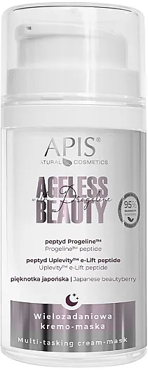 APIS Professional Ageless Beauty With Progeline Multi-Tasking Cream-Mask For Night Multitasking noćna kremasta maska