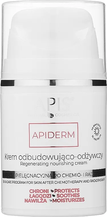APIS Professional Apiderm Regenerirajuća i hranjiva krema nakon kemoterapije i radioterapije