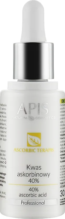 APIS Professional Ascorbic TerApis Ascorbic Acid 40% Askorbinska kiselina 40%