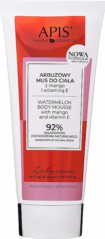 APIS Professional Body Mousse Mousse za tijelo s lubenicom, mangom i vitaminom E