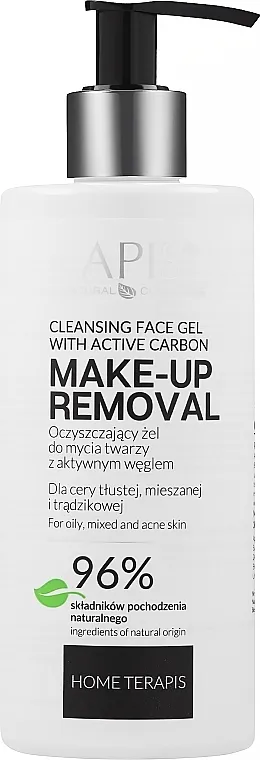 APIS Professional Cleansing Gel Gel za čišćenje s ugljenom