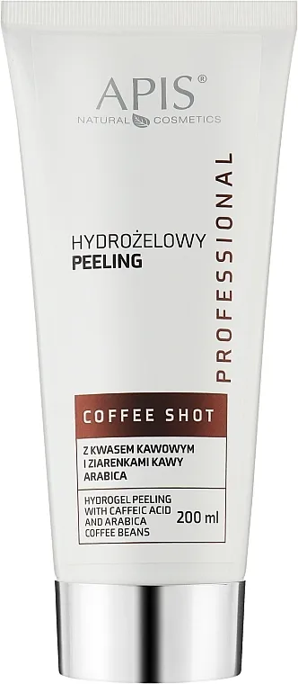 APIS Professional Coffee Shot Hydrogel Peeling Revitalizirajući hidrogel piling za lice