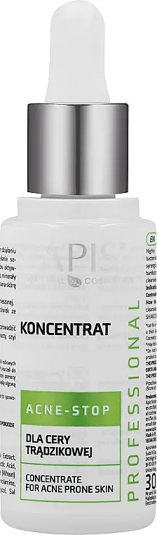APIS Professional Concentrate For Acne Skin Koncentrat za lice
