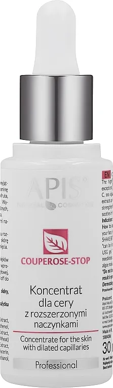 APIS Professional Couperose-Stop Concentrate Koncentrat za kožu s problemima kapilara