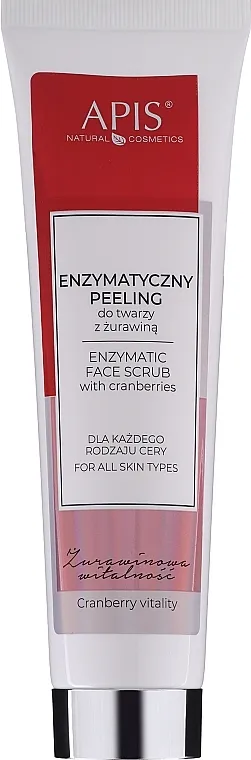 APIS Professional Face Enzyme Peeling With Cranberry Piling za lice "Brusnica"