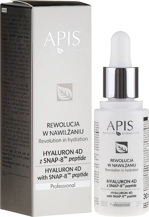 APIS Professional Hyaluron 4D + Snap-8 Peptide Serum za lice