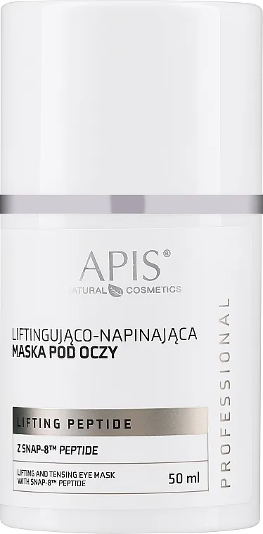 APIS Professional Lifting Peptide Lifting &amp; Tightening Eye Mask With SNAP-8 Peptide Lifting maska za kožu oko očiju s peptidom