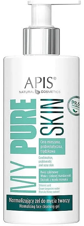 APIS Professional My Pure Skin Normalizing Face Cleansing Gel Normalizujući gel za čišćenje za problematičnu kožu