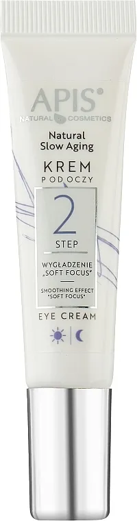 APIS Professional Natural Slow Aging Eye Cream Step 2 Smoothing Effect Soft Focus Krema za oči