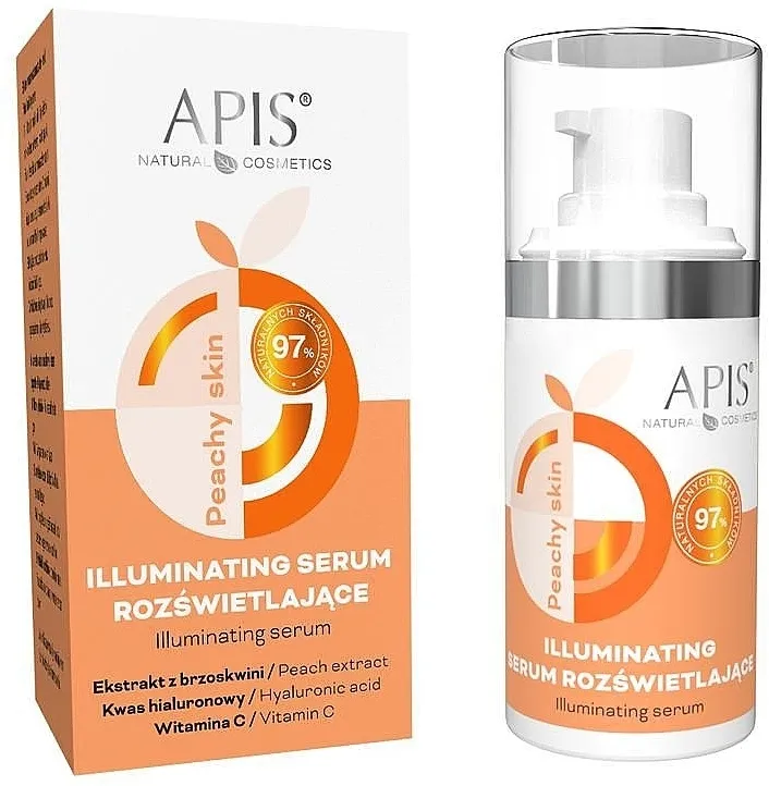 Apis Professional Peachy Illuminating Serum Osvežavajući serum za lice
