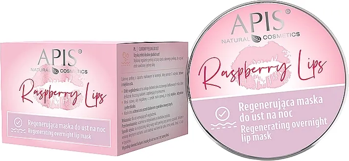 APIS Professional Raspberry Lips Regenerating Overnight Lip Mask Noćna maska za usne