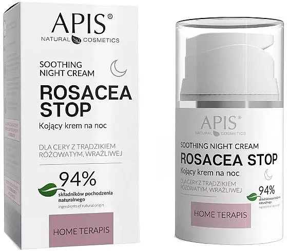 APIS Professional Rosacea-Stop Redness Night Cream Umirujuća noćna krema za lice