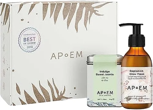 APoEM Glow Skin Pack Set (maska 150 ml + čaj 50 g)