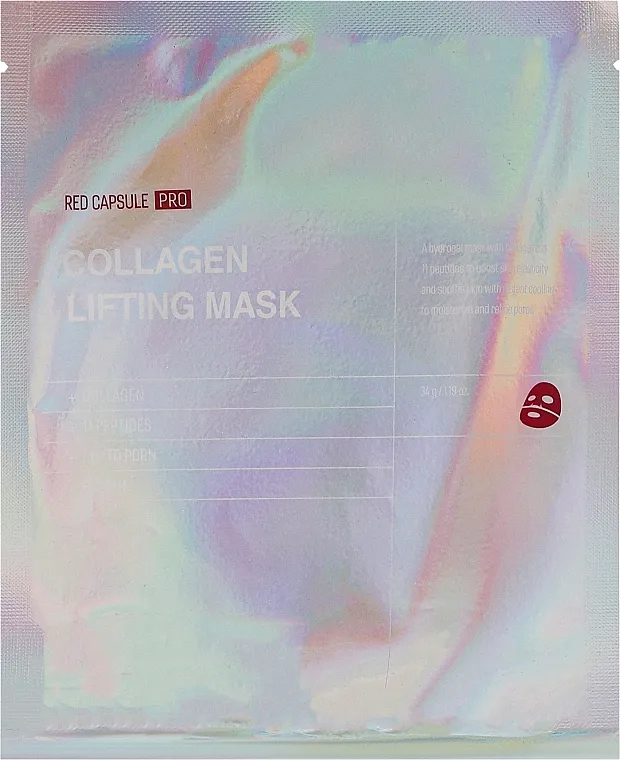 Apothe Red Capsule Pro-Collagen Lifting Mask Hidrogel maska za lice