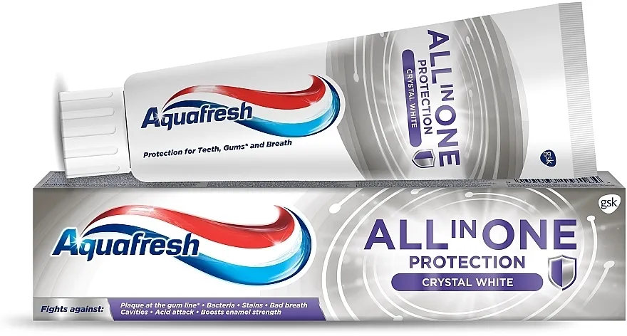 Aquafresh All In One Crystal White Pasta za zube