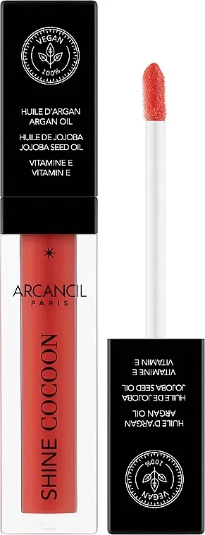 Питательное тонирующее масло для губ Arcancil Shine Cocoon