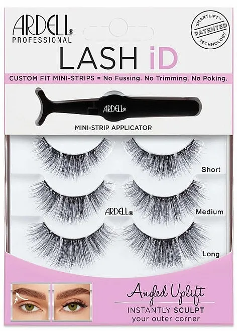 Ardell Lash iD Angled Uplift Set veštačkih trepavica