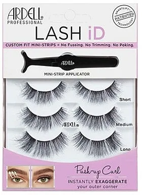 Ardell Lash iD Push-Up Curl Set veštačkih trepavica