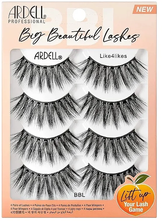 Ardell Professional Big Beautiful Lashes Like4likes Set veštačkih trepavica