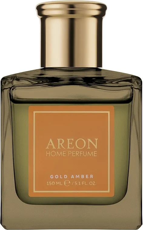 Areon Home Perfume Gold Amber Reed Diffuser Aroma difuzor "Premium zlatni ćilibar", PSB07