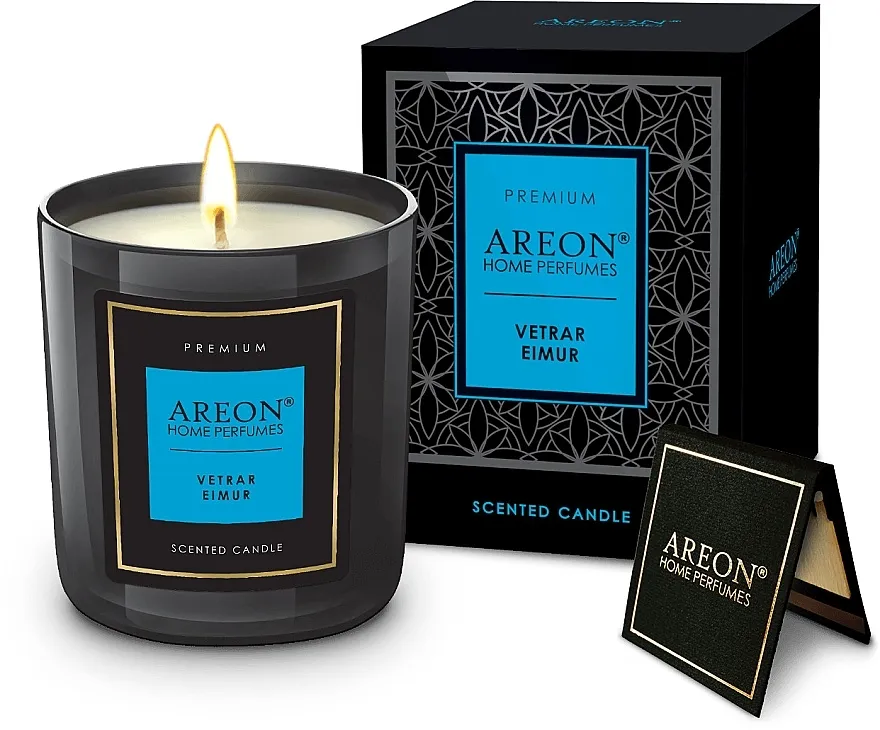 Areon Home Perfumes Premium Vetrar Eimur Scented Candle Mirisna sveća