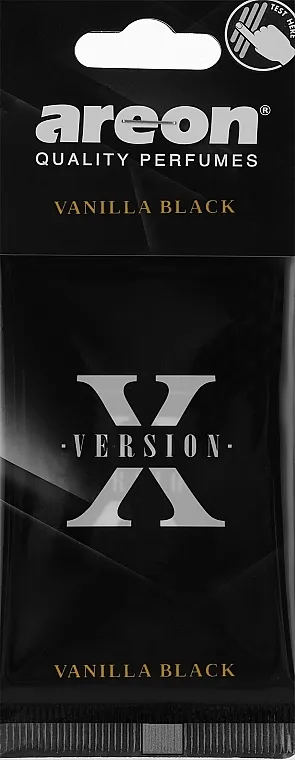 Areon X-Version Vanilla Black Osveživač vazduha za automobil "Crna vanila"