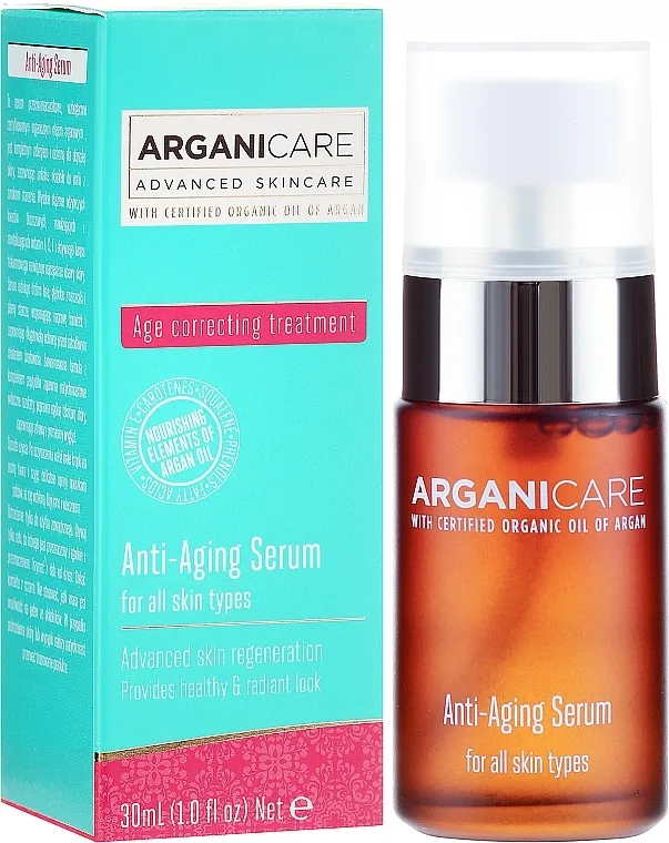 Arganicare Anti-Aging Serum Serum za lice protiv starenja