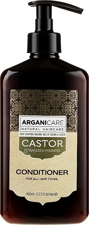 Arganicare Castor Oil Conditioner Regenerator za rast kose