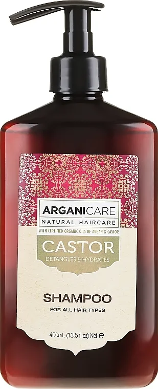 Arganicare Castor Oil Shampoo Šampon za rast kose