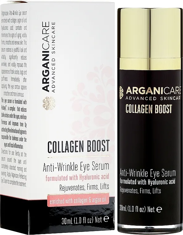 Arganicare Collagen Boost Anti Wrinkle Eye Serum Serum protiv bora oko očiju