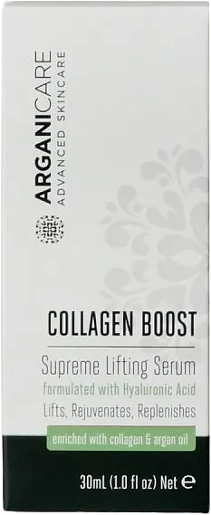 ArganiCare Collagen Boost Supreme Lifting Serum Lifting serum sa hijaluronskom kiselinom