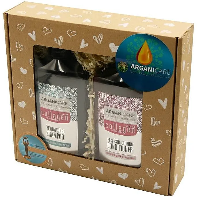 Arganicare Collagen Set (shm 400 ml + cond 400 ml)