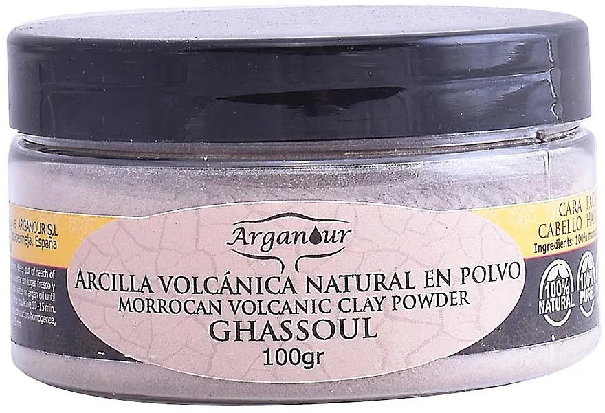 Arganour Morrocan Volcanic Clay Powder Glinena maska za lice i kosu