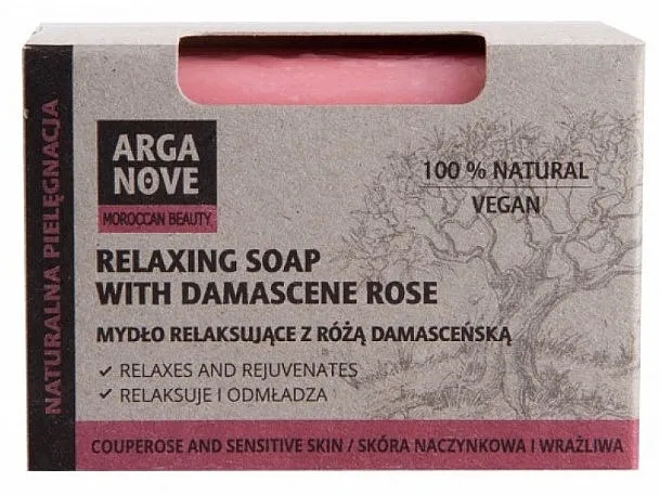 Arganove Damask Rose Relaxing Soap Prirodni sapun sa damaščanskom ružom