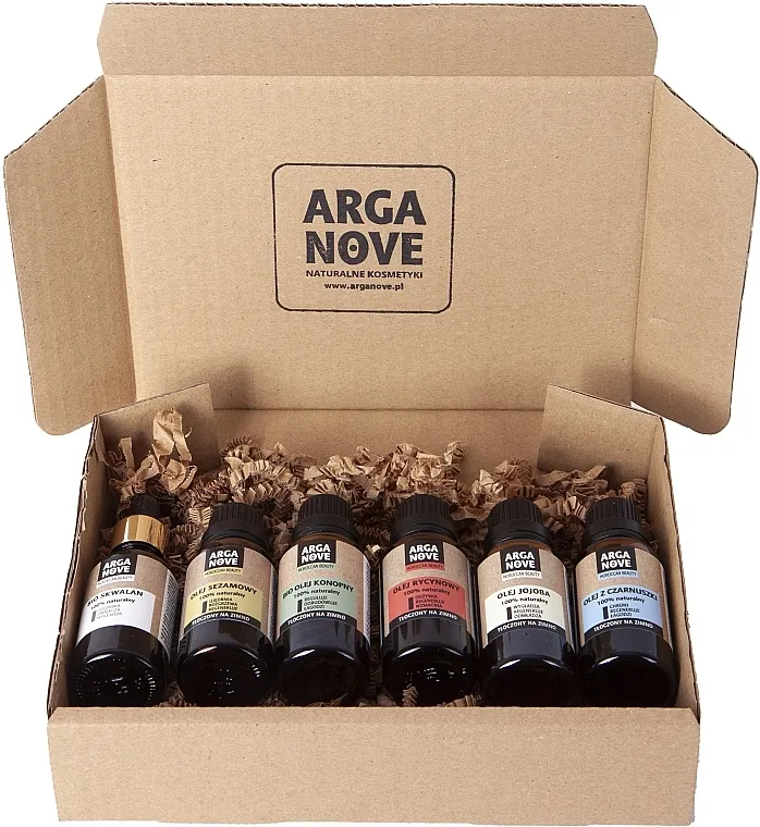 Arganove Moroccan Beauty Set ulja, 6 proizvoda