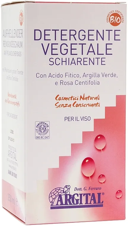 Argital Vegetal Bleaching Cleanser Biljni tekući sapun za lice s učinkom izbjeljivanja