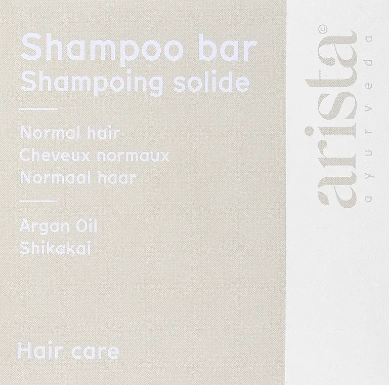 Arista Ayurveda Shampoo Bar Šampon u čvrstom stanju za normalnu kosu