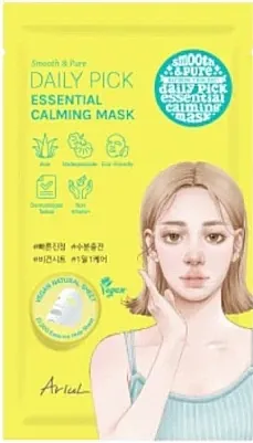 Ariul Smooth &amp; Pure Daily Pick Essential Calming Mask Utešujuća maska za lice