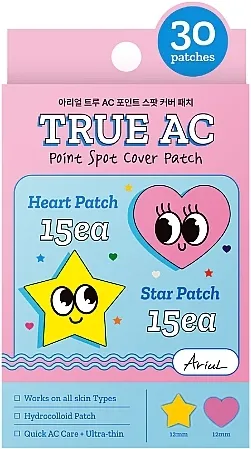 Ariul True AC Point Spot Cover Patch Flaster za lice protiv akni