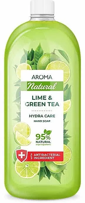 Aroma Lime &amp; Green Tea Liquid Soap Refill Tečno sapun Limeta i zeleni čaj (zamenski uložak)