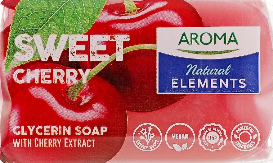 Aroma Natural Elements Toilet Soap Sweet Cherry Toaletni sapun Slatka višnja