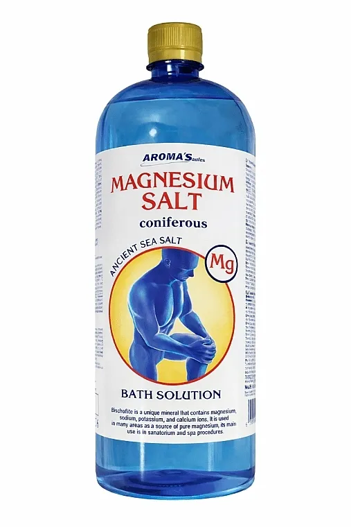 AROMA'Saules Magnesium Salt Bath Solution Magnezijumski slani rastvor za kupanje sa ekstraktom bora