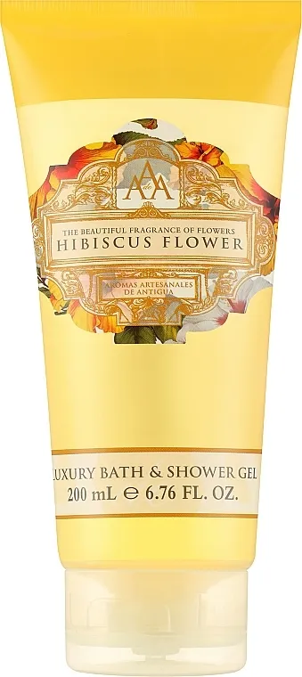 Aromas Artesanales De Antigua Hibiscus Flower Luxury Bath &amp; Shower Gel Gel za tuširanje